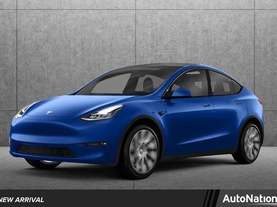 TESLA MODEL Y 2021 5YJYGDEF1MF267576 image